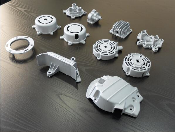 Aluminum die casting samples