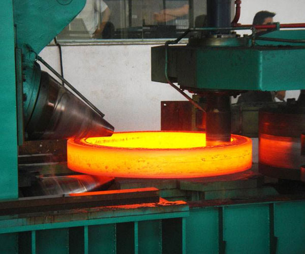 Seamless rolling ring forging