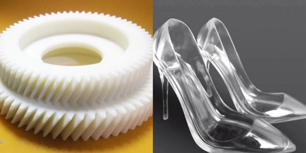 Different types of 3D printed products