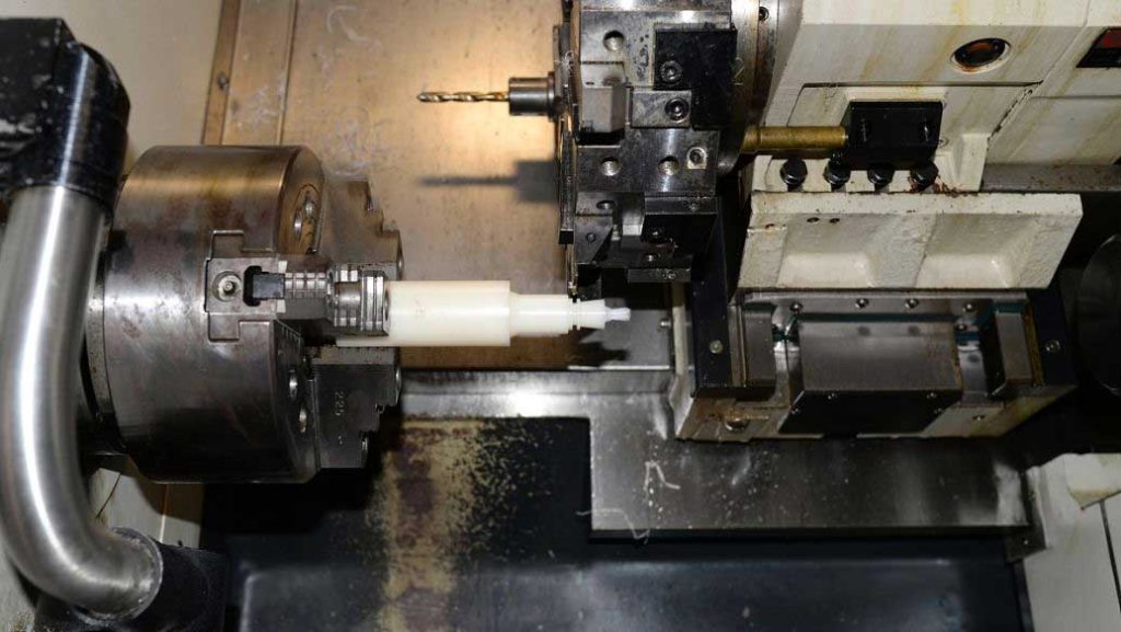 CNC lathe machining