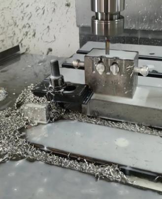 CNC aluminum chips