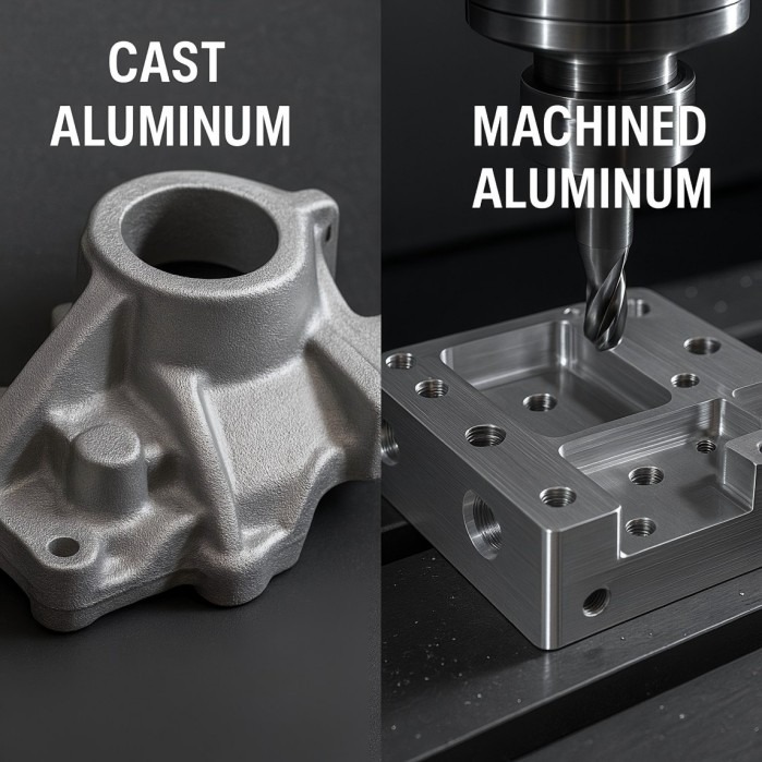 Cast vs Machined Aluminum
