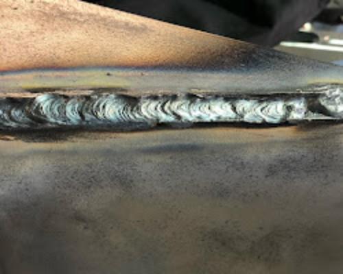 Undercuts defect in aluminum machining