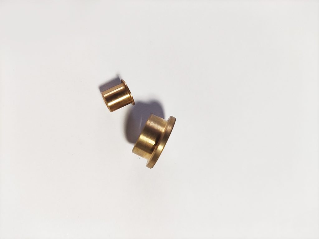 Precision CNC machining brass parts 1