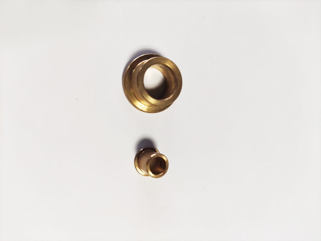 Precision CNC machining brass parts 2