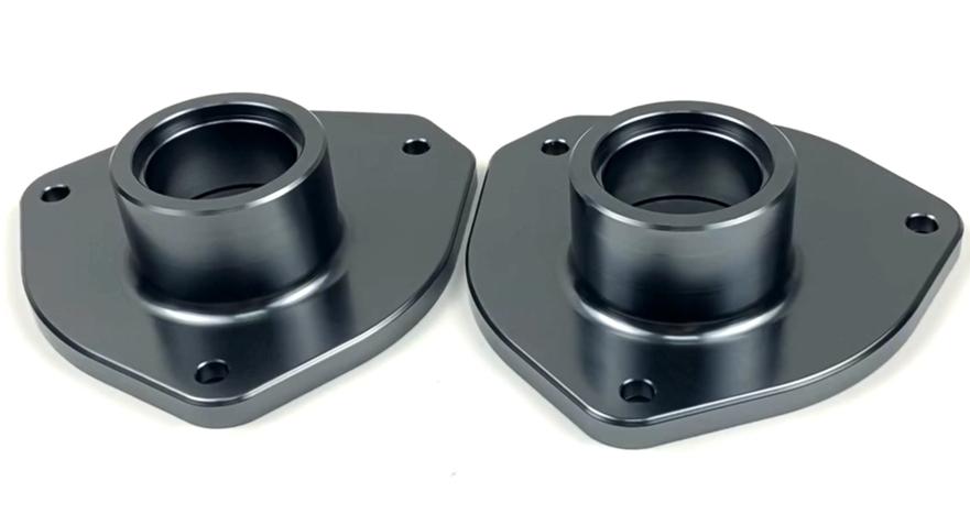 CNC Anodized aluminum in automotive components