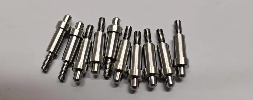 CNC Turning Stainless Steel Pin with thread 2