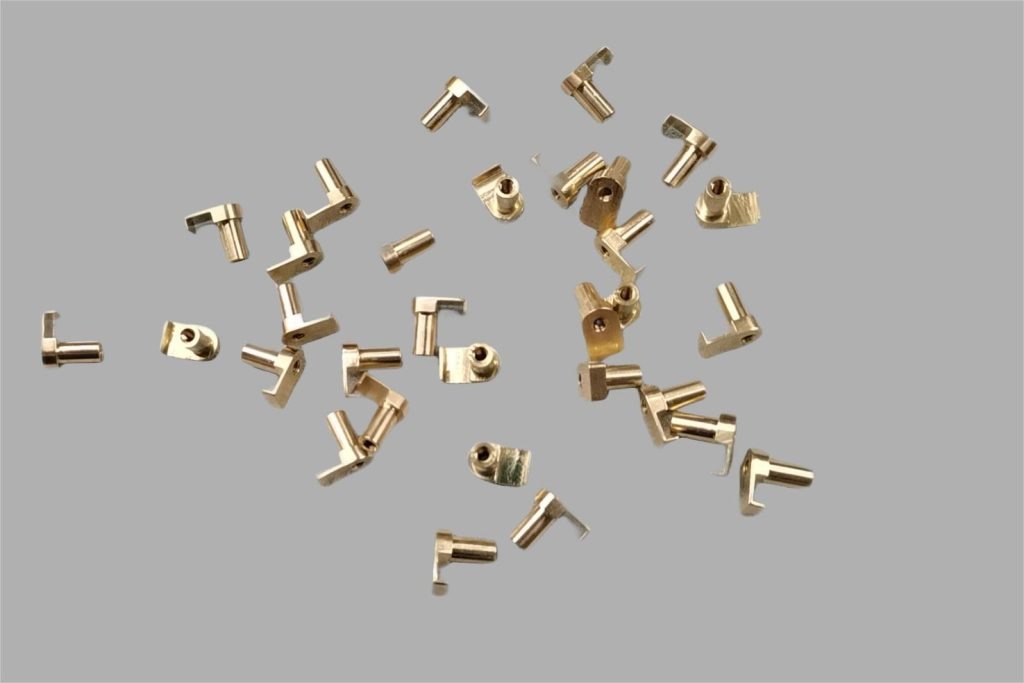 JTR CNC Machining Small Brass Parts