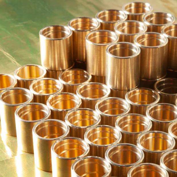 Batch brass small parts