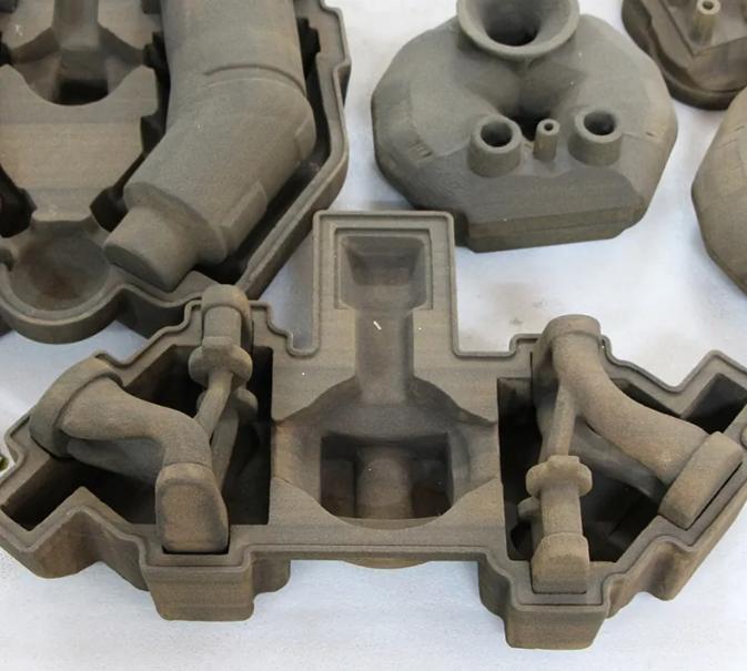 Sand casting mold