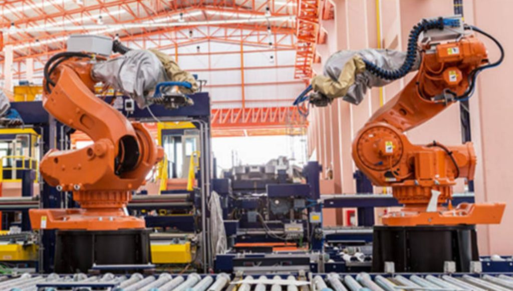 Robot automatic loading and unloading