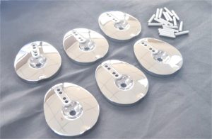 Rough grinding of aluminum alloy parts