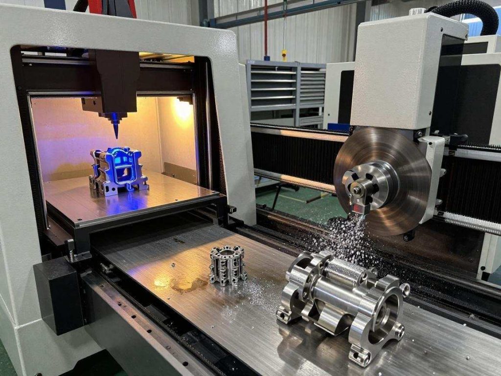 Hybrid manufacturing