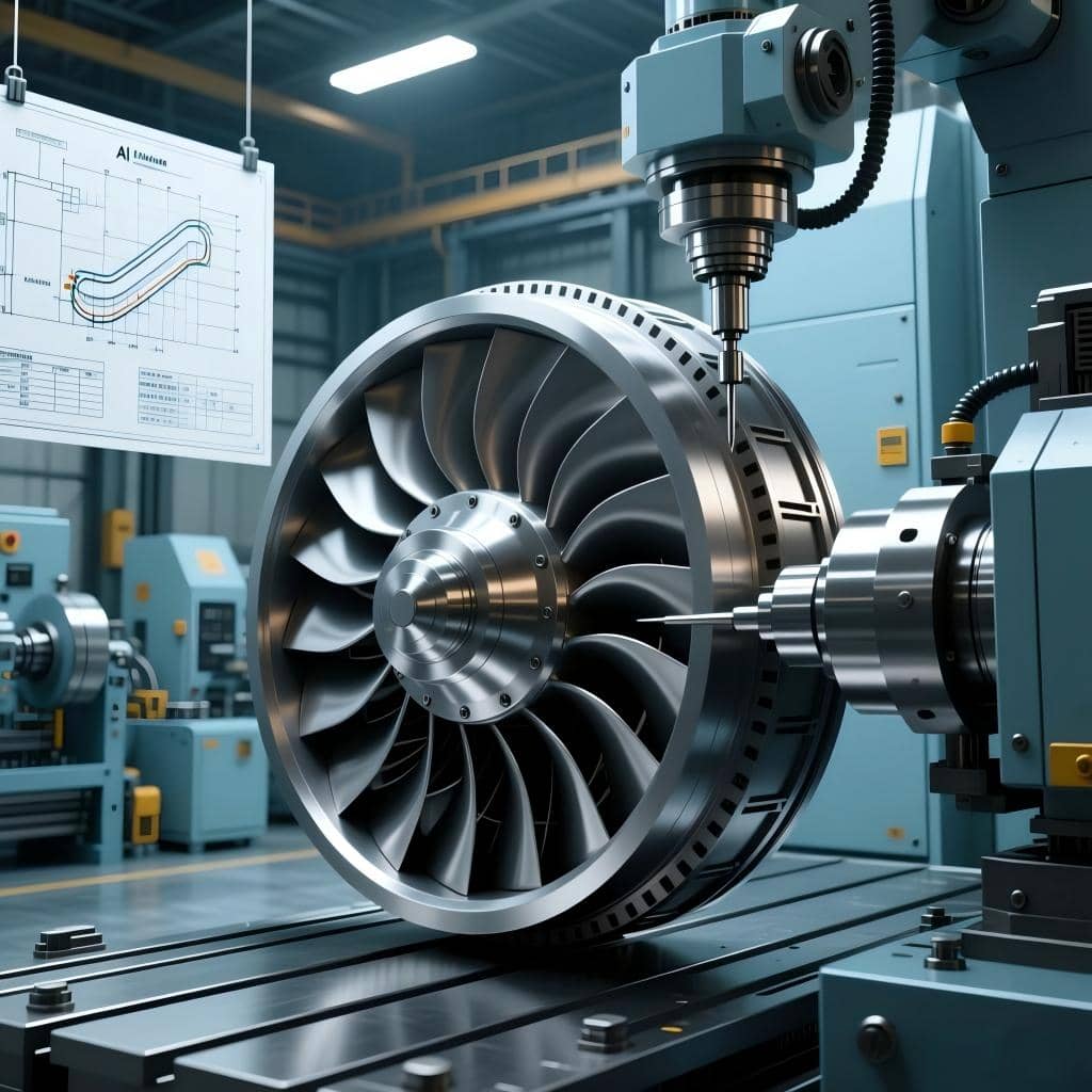 hybrid manufacturing DED for aerospace turbine components