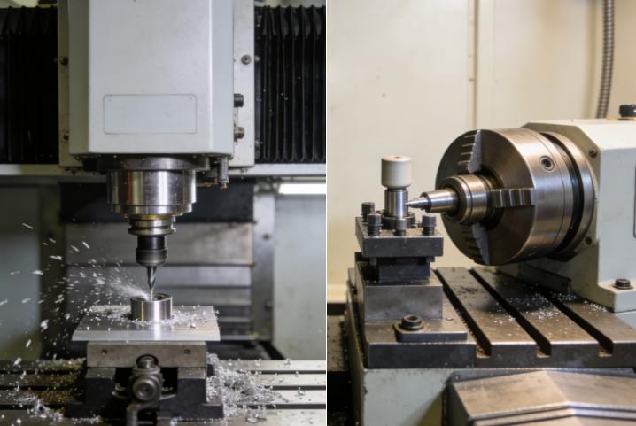 CNC Milling and CNC Turning