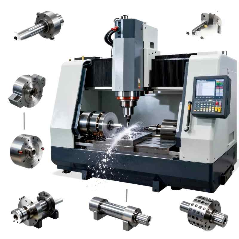 Mill-Turn CNC machining parts
