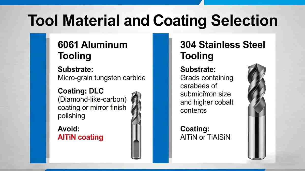 6061 Aluminum vs. 304 Stainless Steel Machining: The CNC Tool Selection ...