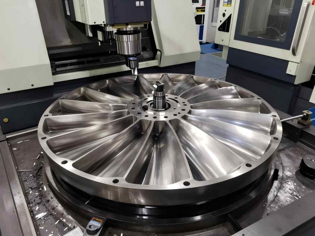 5-Axis Turn-Mill Blisk Machining