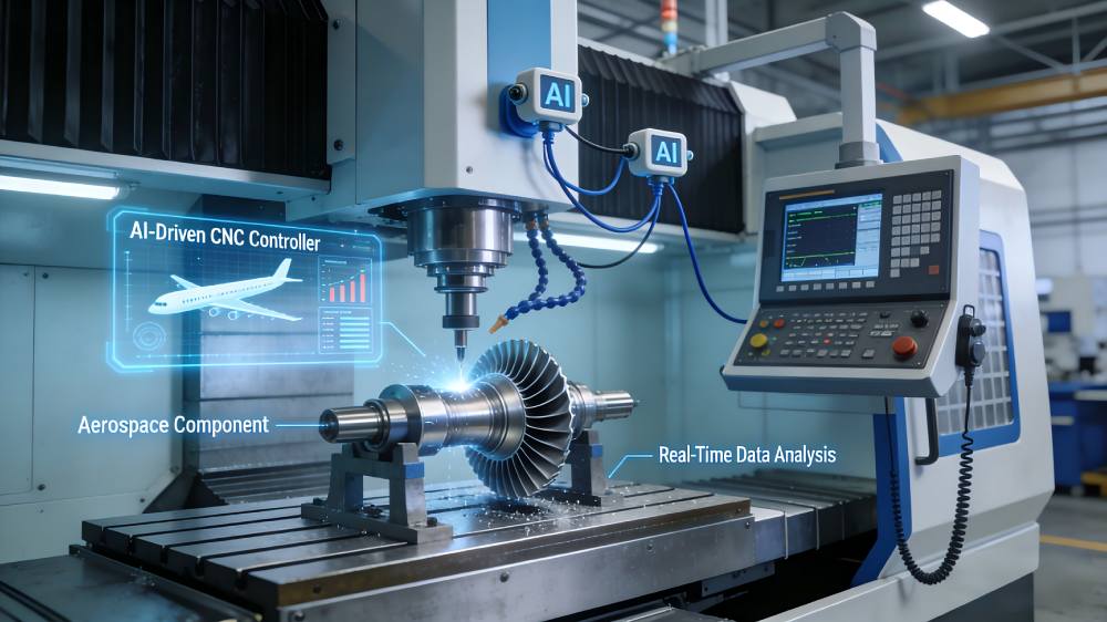 integration of AI into CNC machining for aerospace