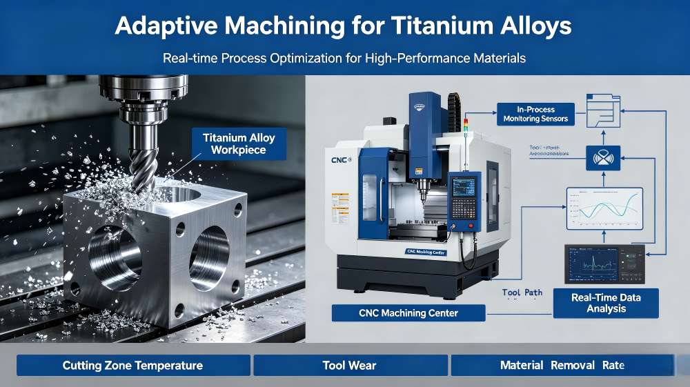 adaptive machining for titanium alloys