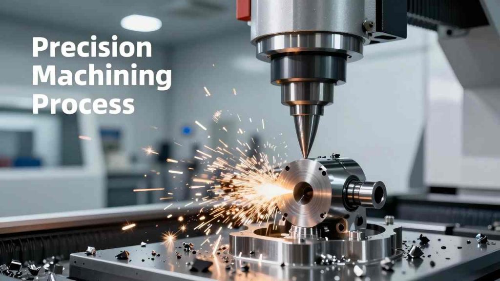 aluminum part in 5-AXIS machining