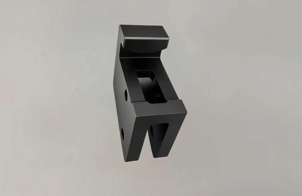 Black Oxide Alloy Steel CNC Mounting Block