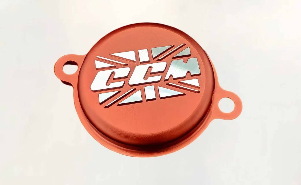 CNC Machined Aluminum Enclosure with Red Anodizing