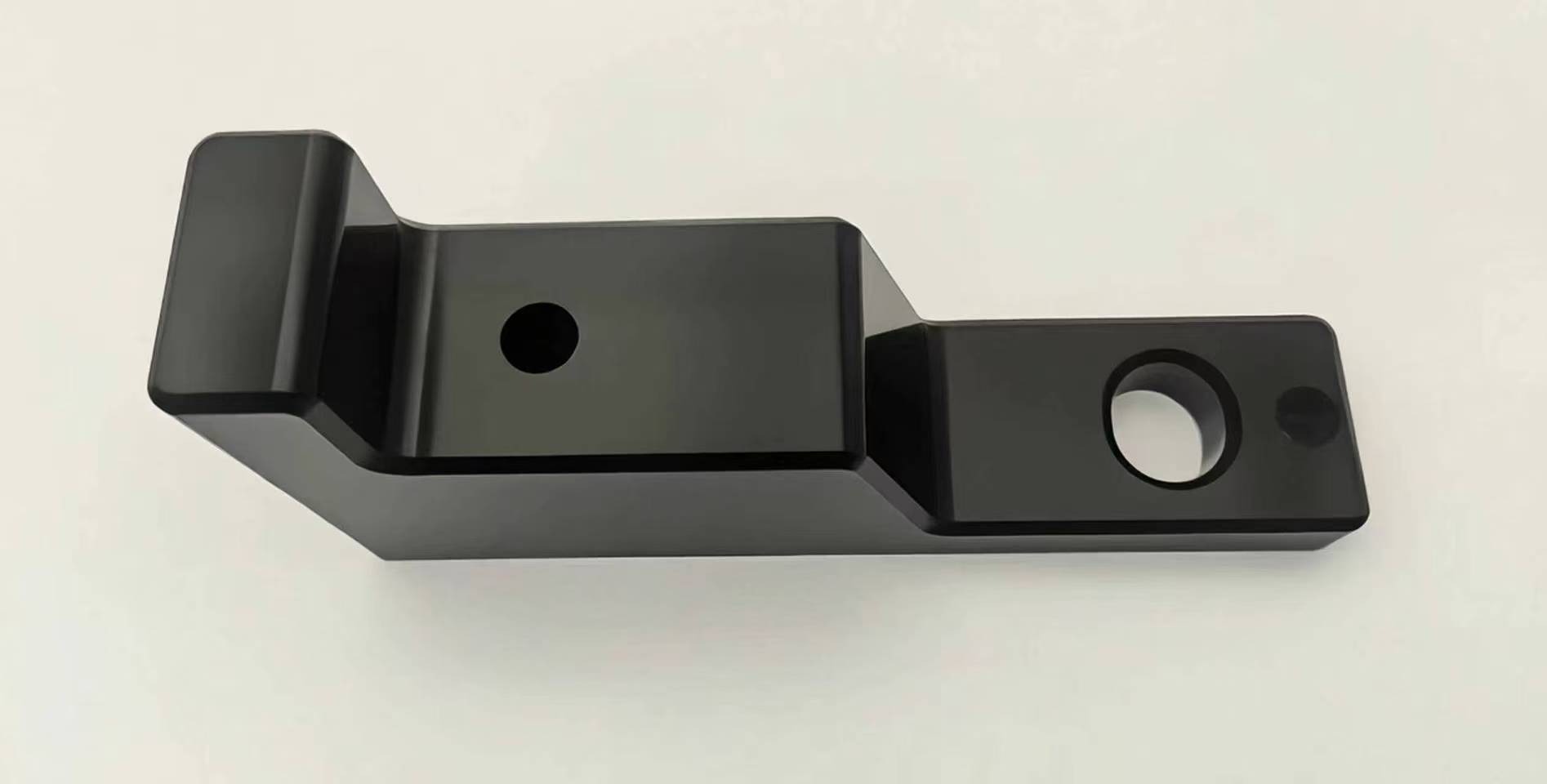 CNC Machined Painted Black POM Plastic Parts