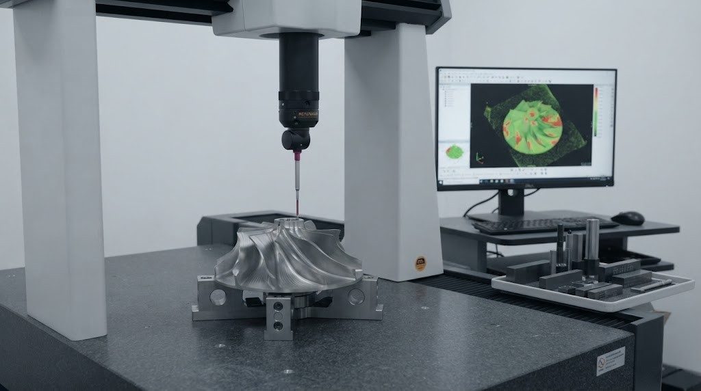 CMM inspection for precision cnc maching parts