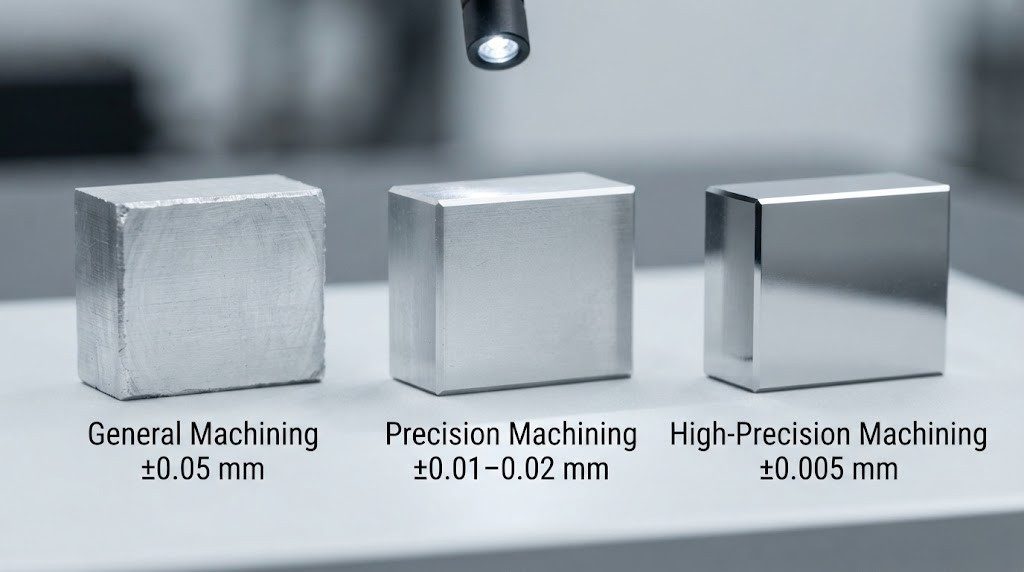 precision cnc machining accurancy comparison
