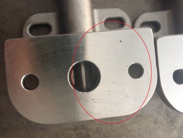 Die castings have porosity