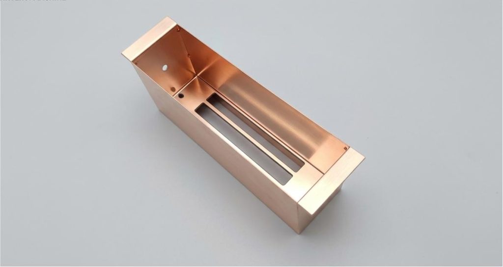 Pure Copper Thin-Wall Cavity Part