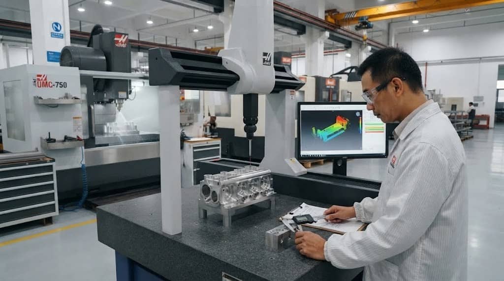 cnc machined parts quality inspection