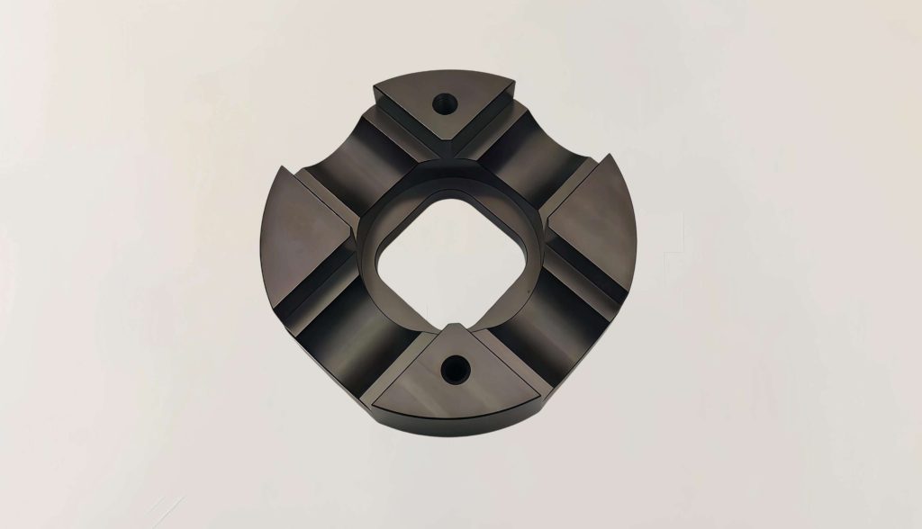 CNC Machined POM Four-Jaw Coupling Hub